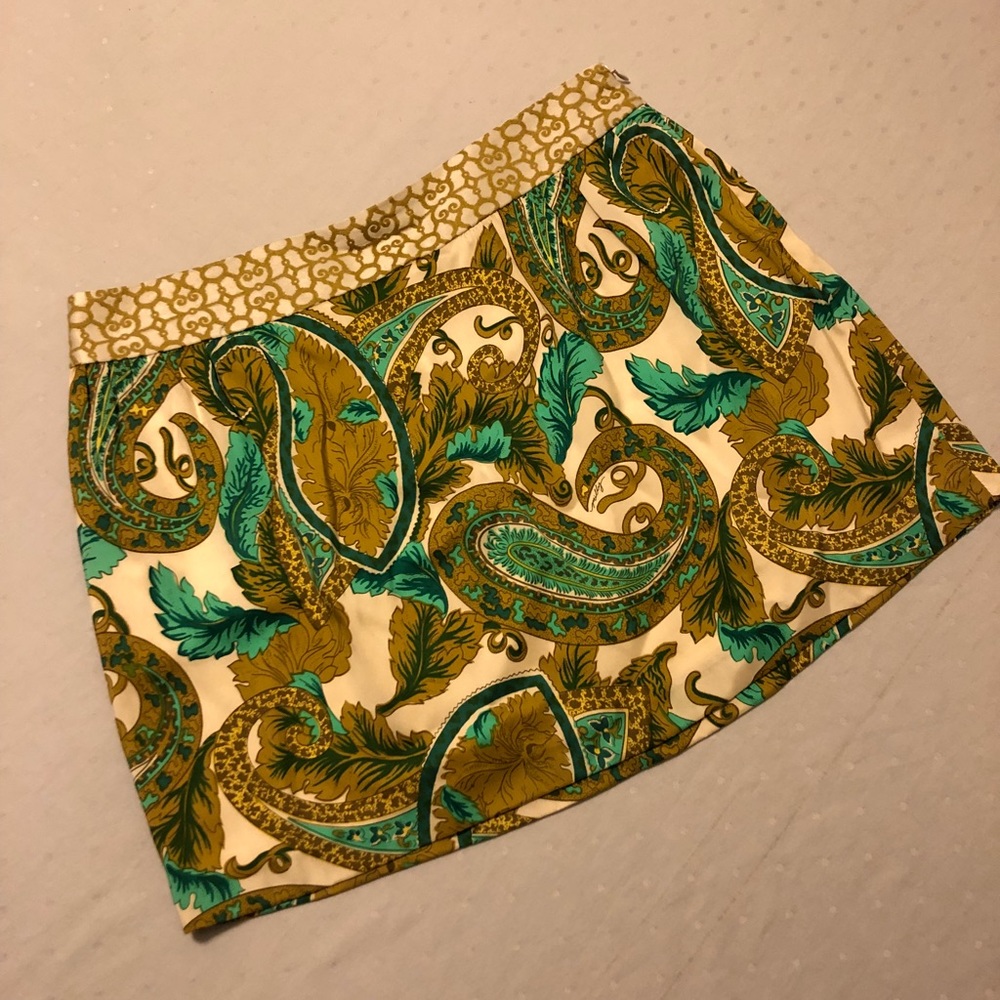 Milly silk skirt